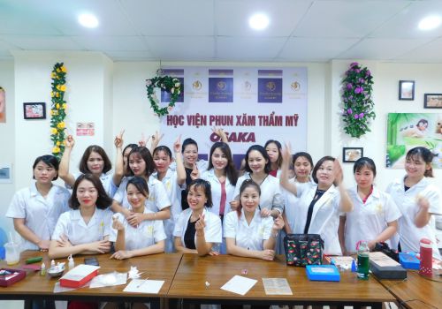 KHAI GIẢNG KHÓA PHUN XĂM THẨM MỸ THÁNG 8